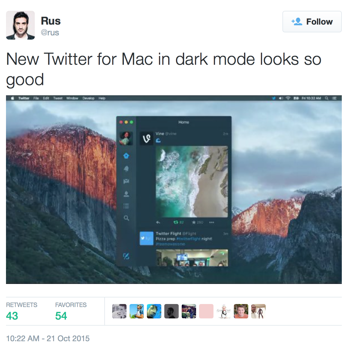 Twitter For Mac Desktop